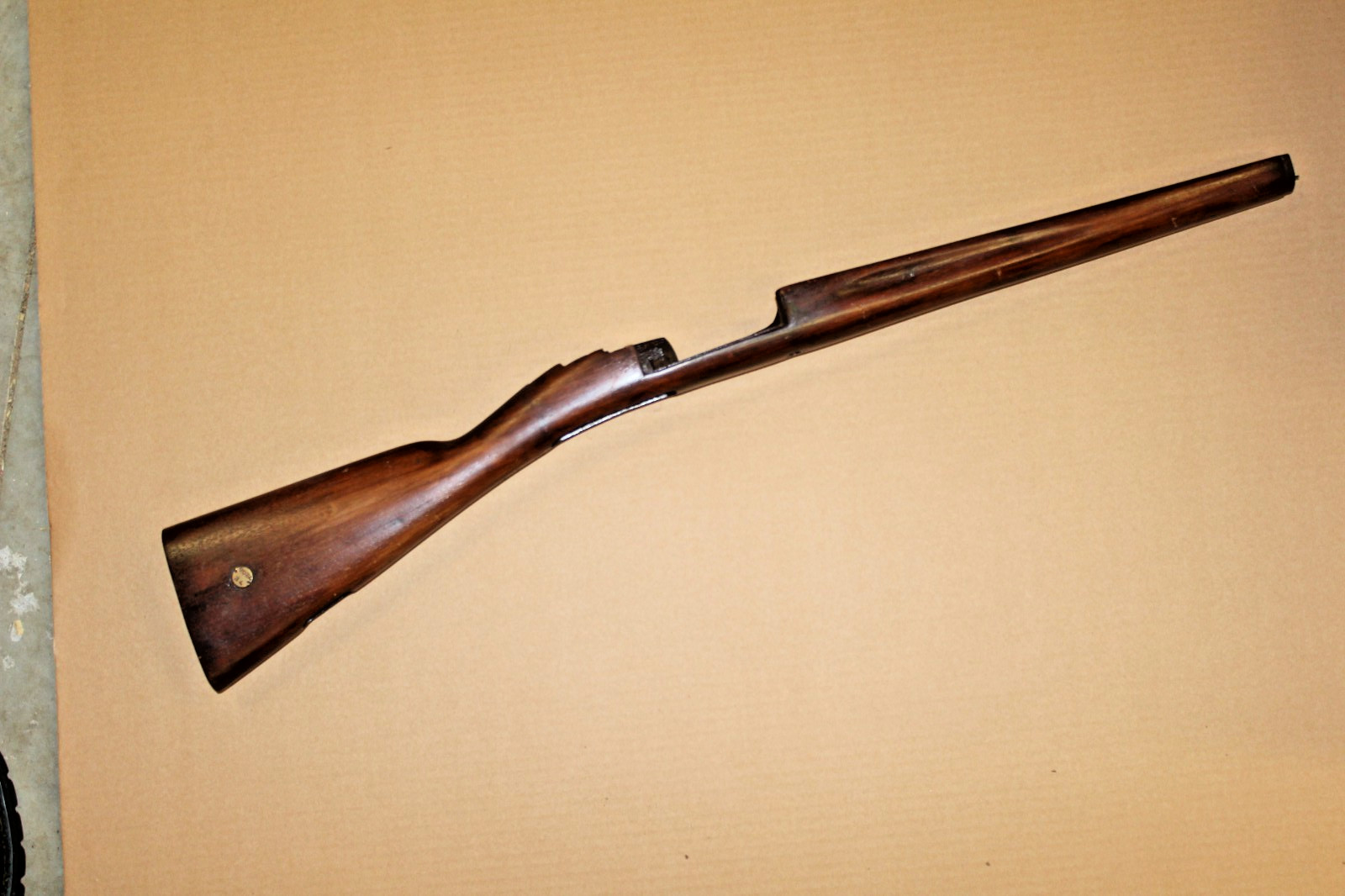 Krag model 1894 nice wood stock sportorized 33.5 inches long