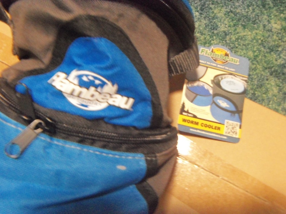 Flambeau Soft-Sided Double Compartment Worm Cooler