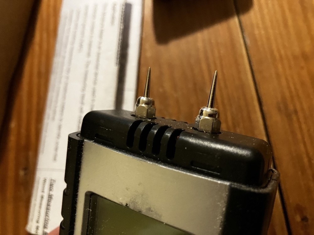 pinned wood moisture meter