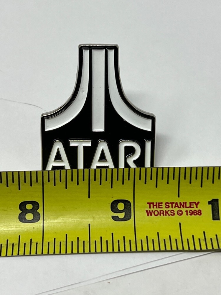 *NEW* Atari Logo glow-in-the-dark lapel pin