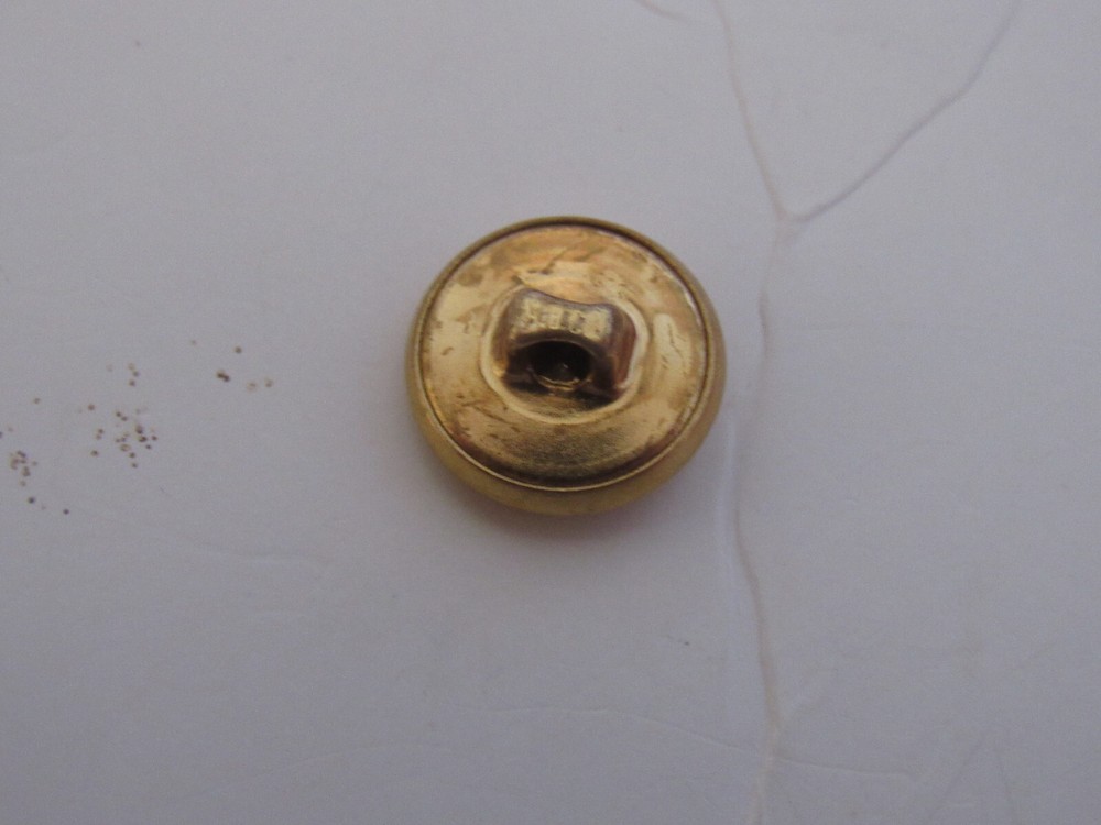 Brass Uniform Button Eagle & Shield; Unbranded