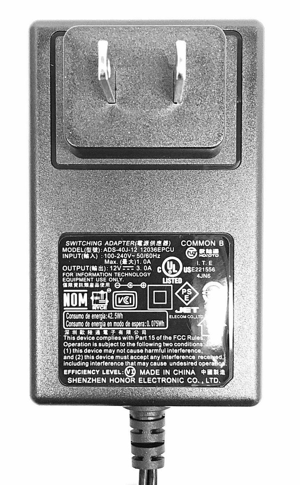 Authentic AC Power Adapter for Seagate BackUp Plus Hub External Hard Drive US