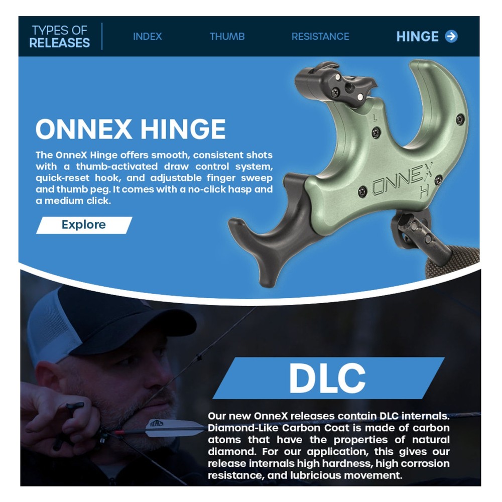 STANISLAWSKI OnneX Hinge Echo Grey Release, Size: XXL (8439)