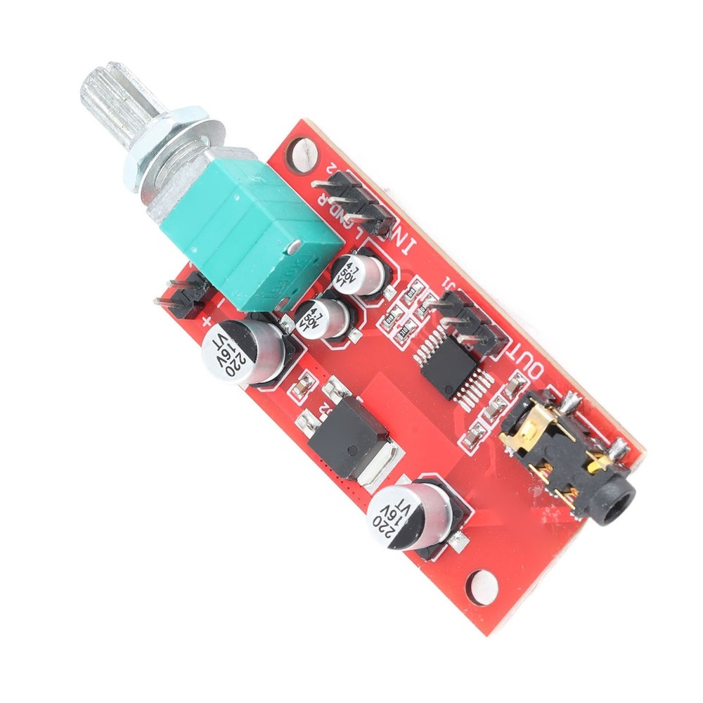 Headphone Amplifier Module 3.5mm Interface Earphone Preamplifier Board DC 3‑12V