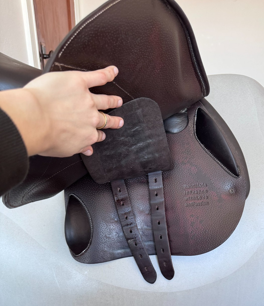 18" Voltaire Palm Beach E PRO Saddle - 2023 - 2A - Full Buffalo - EQUISENSE TECH