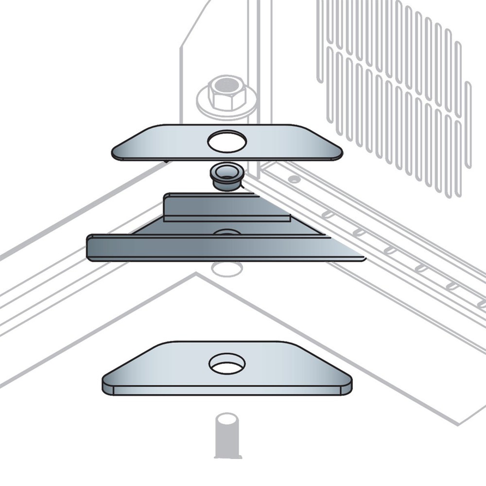 Middle Atlantic BGR-Z4 Seismic Brackets for BGR racks