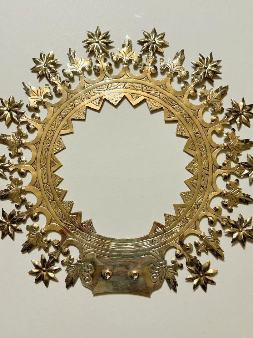 Large Halo Crown for Religious Statue (12" diam.) Mary, Jesus (H826) chalice co.