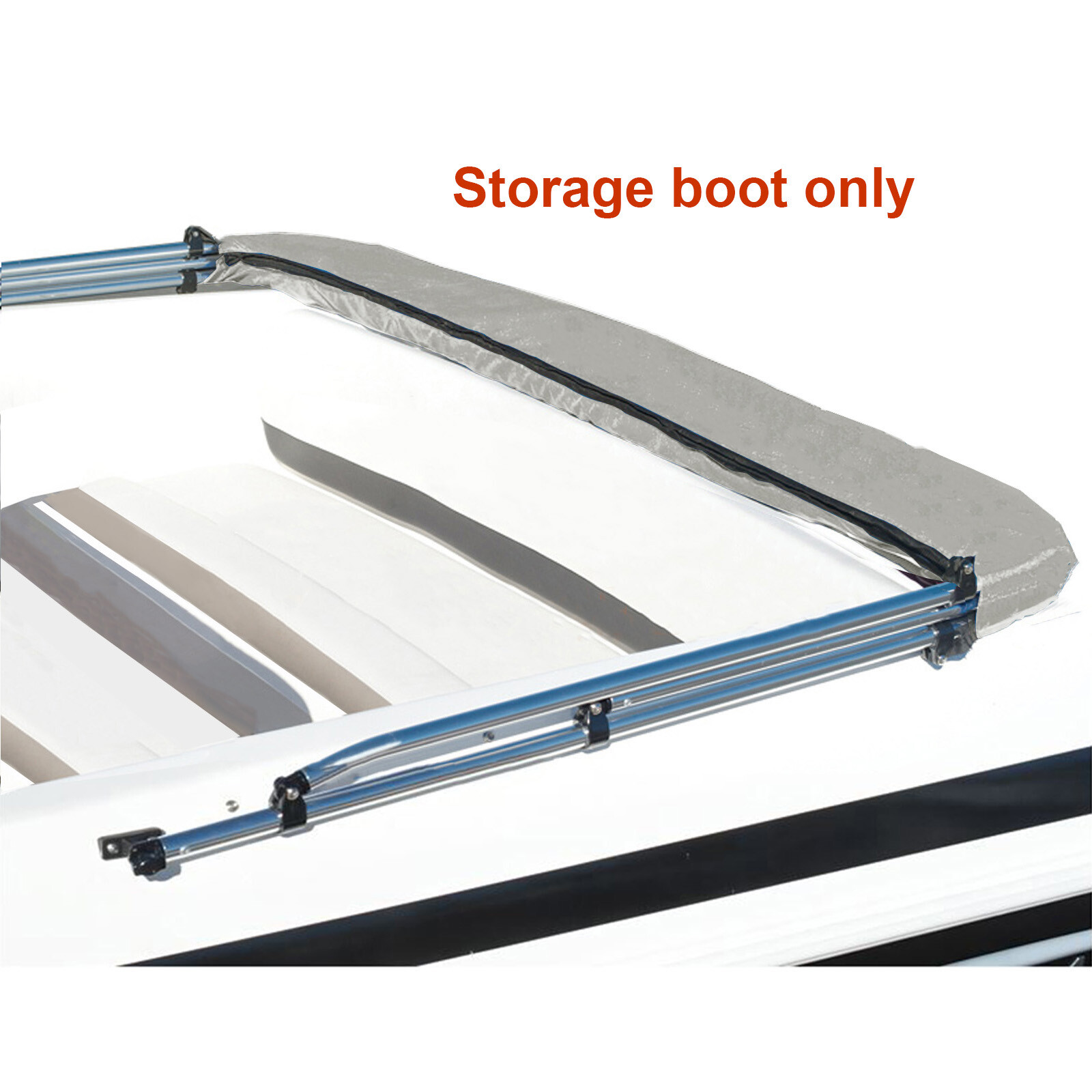 Bimini Top Boot Cover Storage Suitable for 3 - 4 Bows Tops waterproof heavy duty