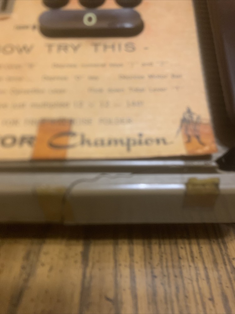 Vintage 1930s era Victor Champion Adding Machine