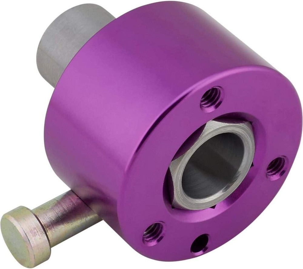 Hex Steering Wheel Quick Release Assembly with Push Button, 3/4 Inch Weld-On ...