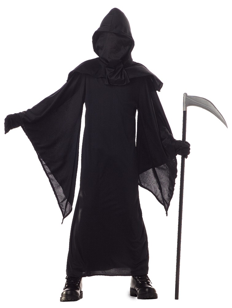 Scary Horror Robe Evil Death Halloween Child Costume