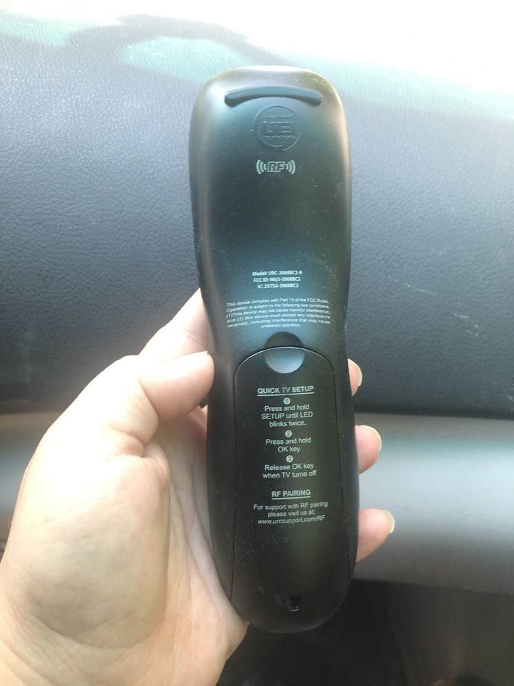 Suddenlink Universal Remote Control Pulse RF Remote URC-2068BC2-R *Untested