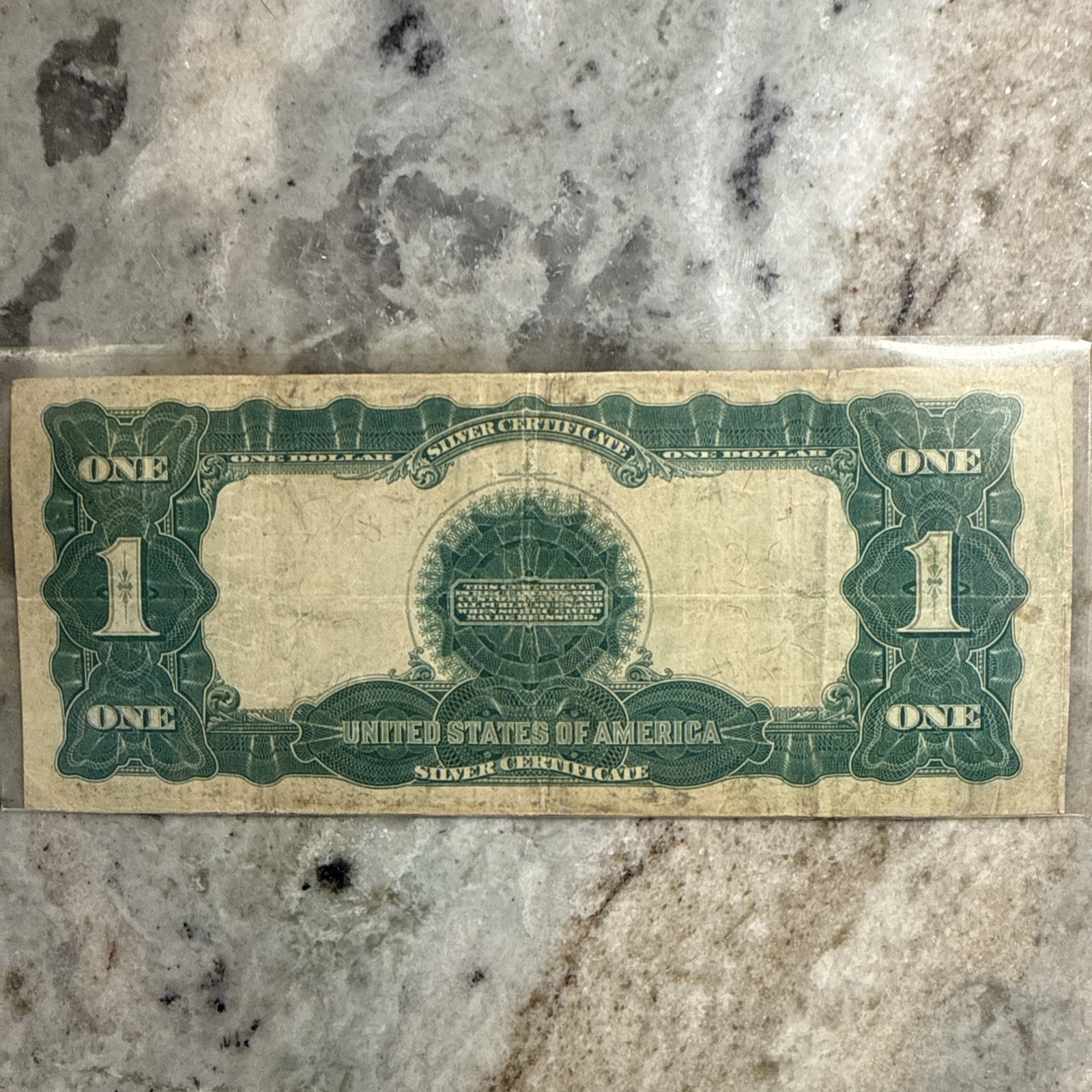 1899 $1 Black Eagle Silver Certificate Fr#233 Circulated (VF/VF+) Nice Serial #