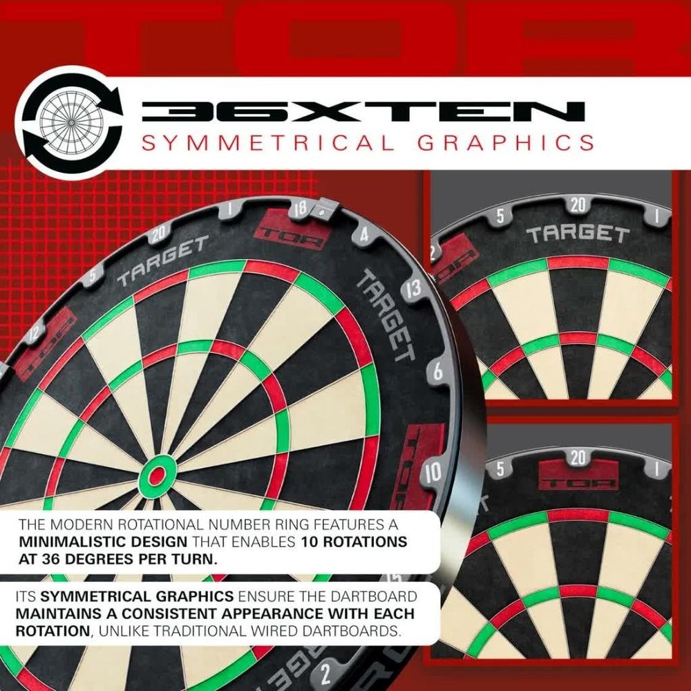 TARGET TOR STEEL TIP DART BOARD - 440110