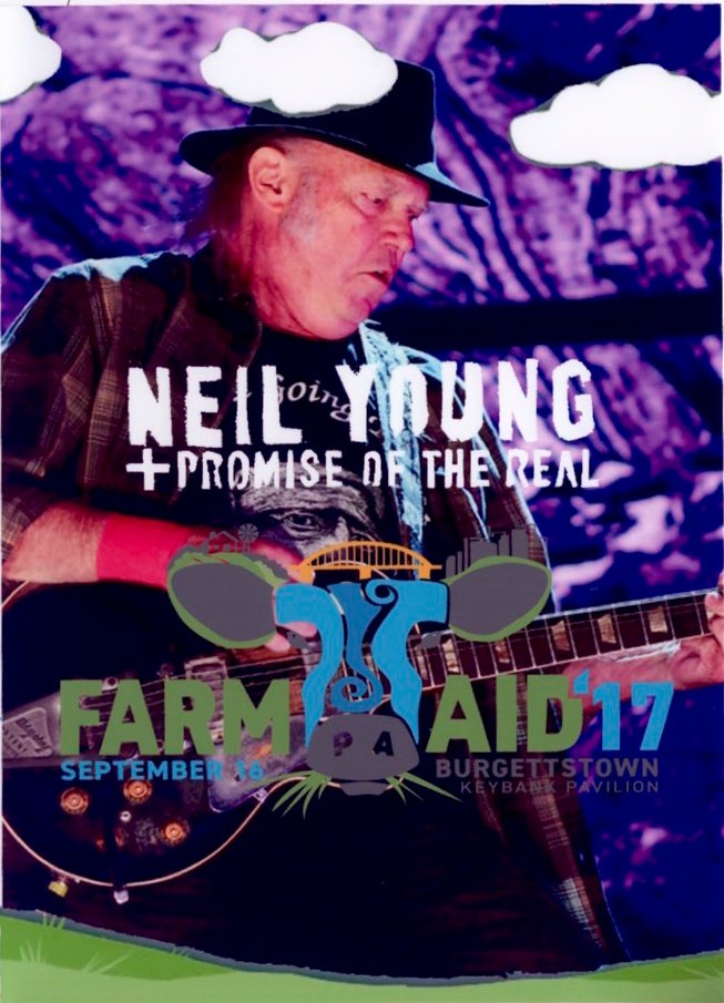 (N101)NEIL YOUNG / FARM AID 2017.  1DVD