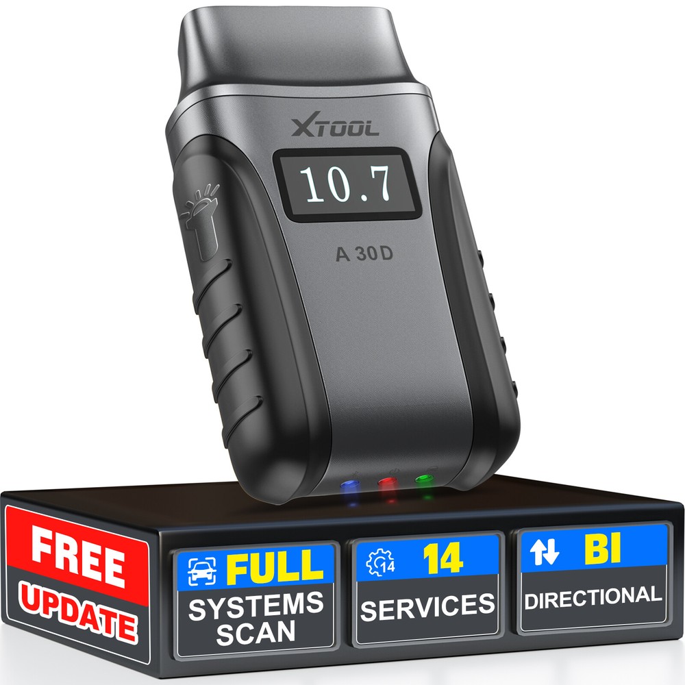 $71.9✅A30D Wireless OBD2 Scanner Car Bi-directional Diagnostic Tool Code Reader