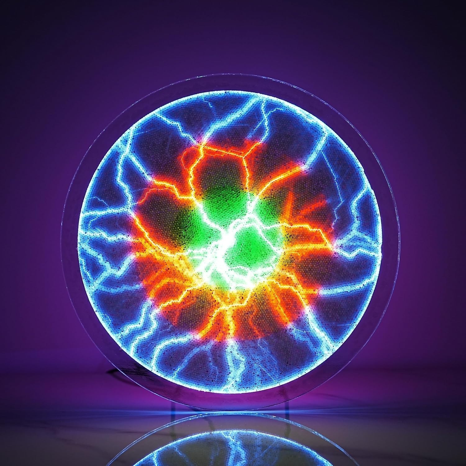 12 Inch Plasma Disc,Plasma Plate ，Flashmen Plasma Disc Science Toy，Fancy Club De