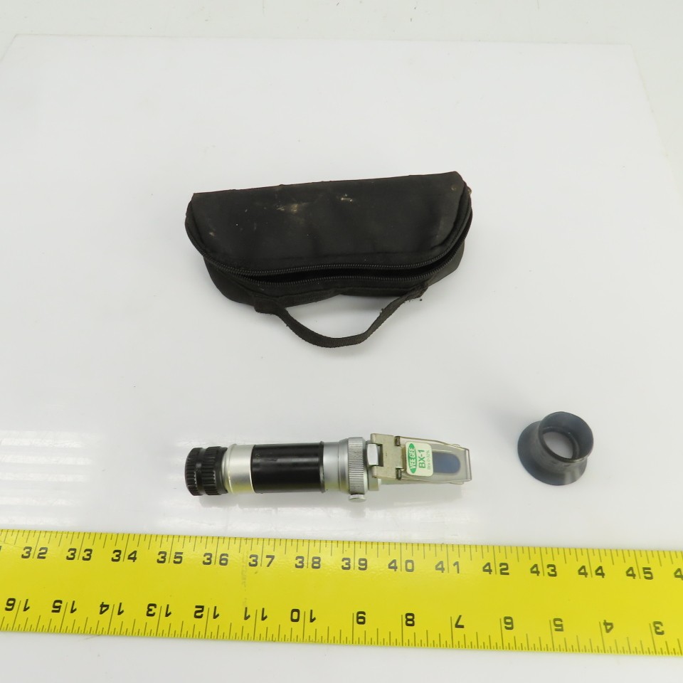 Vee-Gee BX-1 Handheld Brix Refractometer 0-32%, +/-0.2% W/Carry Case