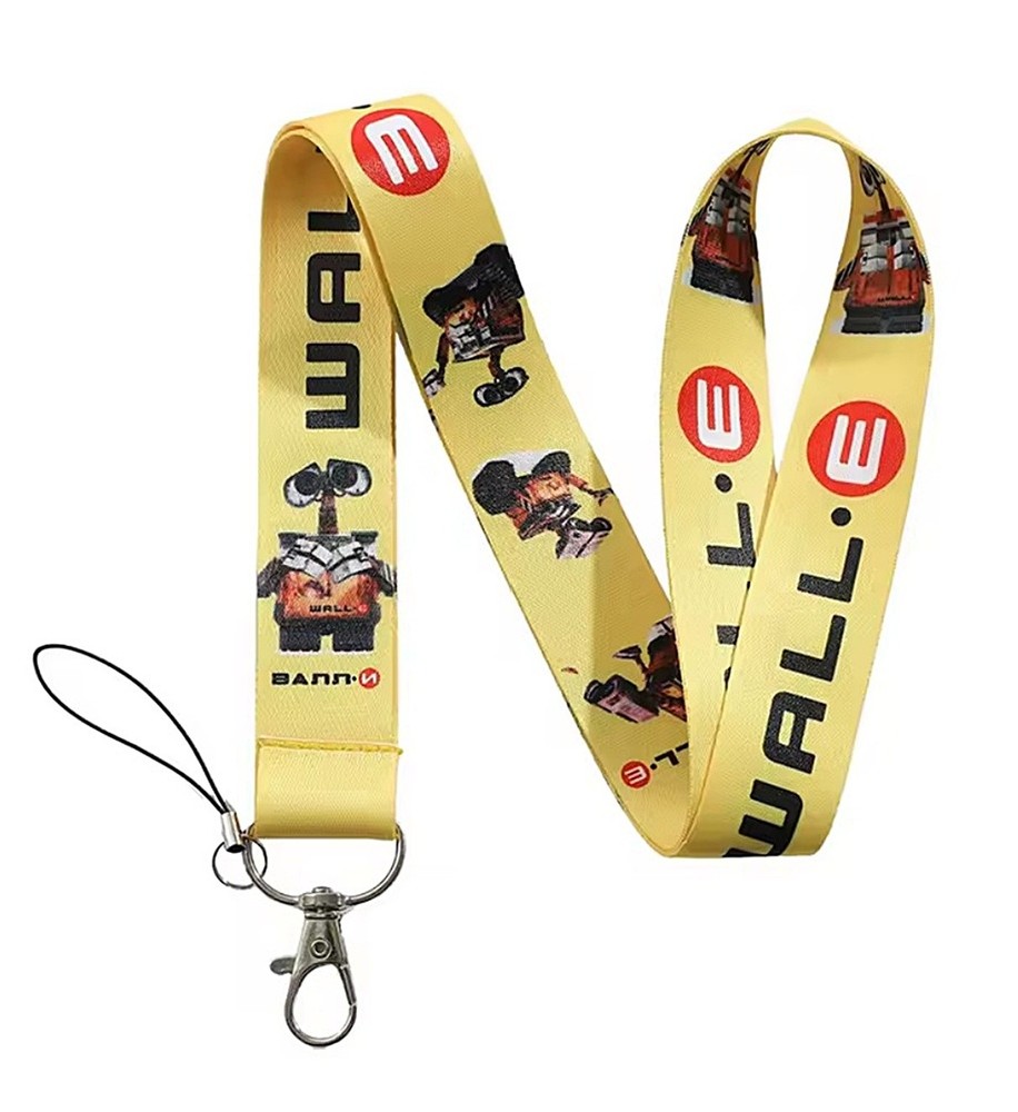 WALL-E Robot Sci-Fi Cartoon Keychain & Lanyard