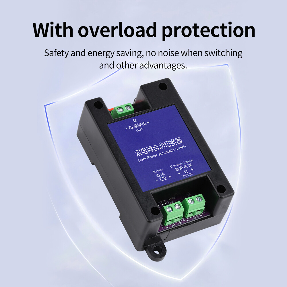 Dual Power Automatic Switcher UPS Emergency Power Failure Auto Transfer Switch