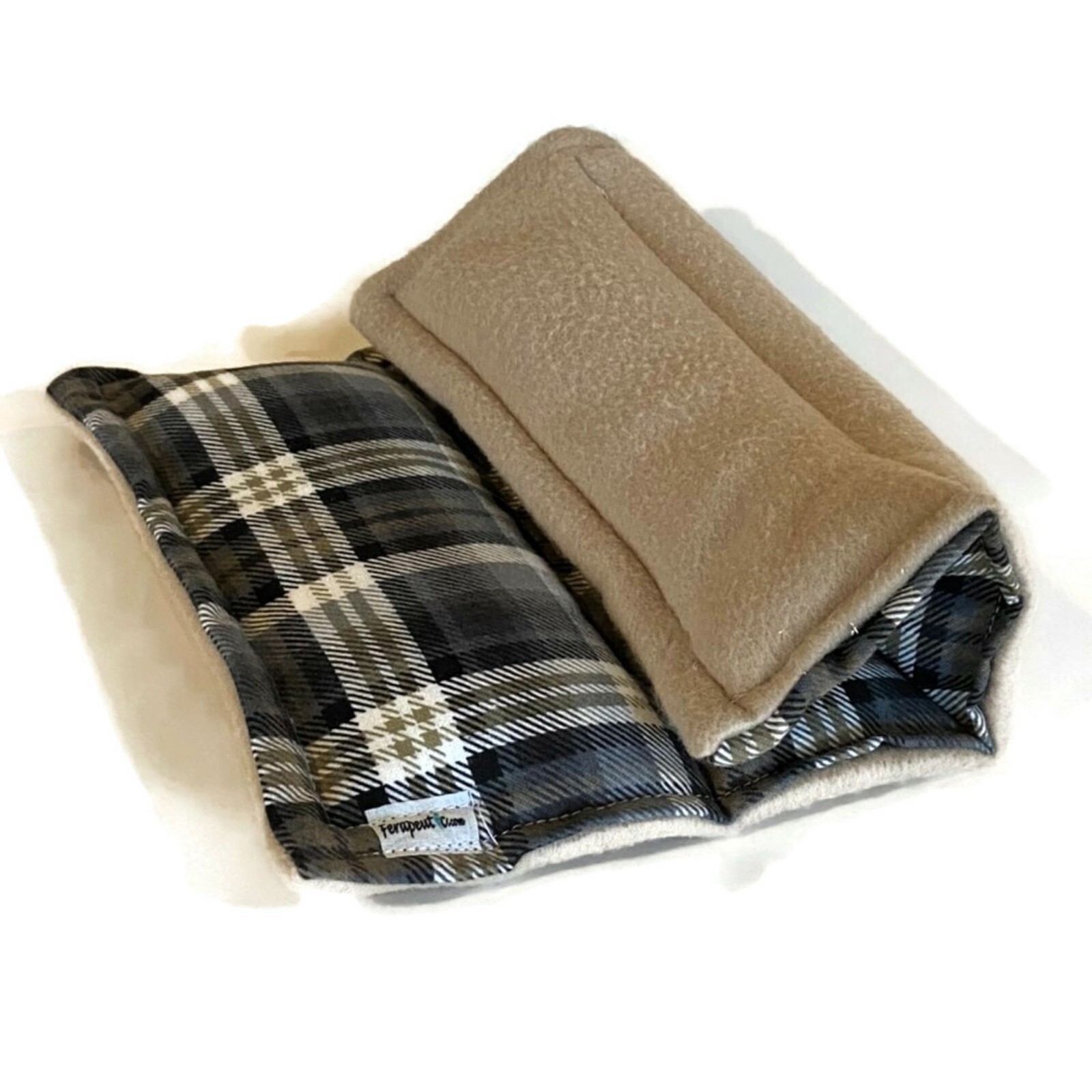 Comfort Gift Set, Rice Bag Flax Microwave Heat Pad Cold Packs Neck Back Feet