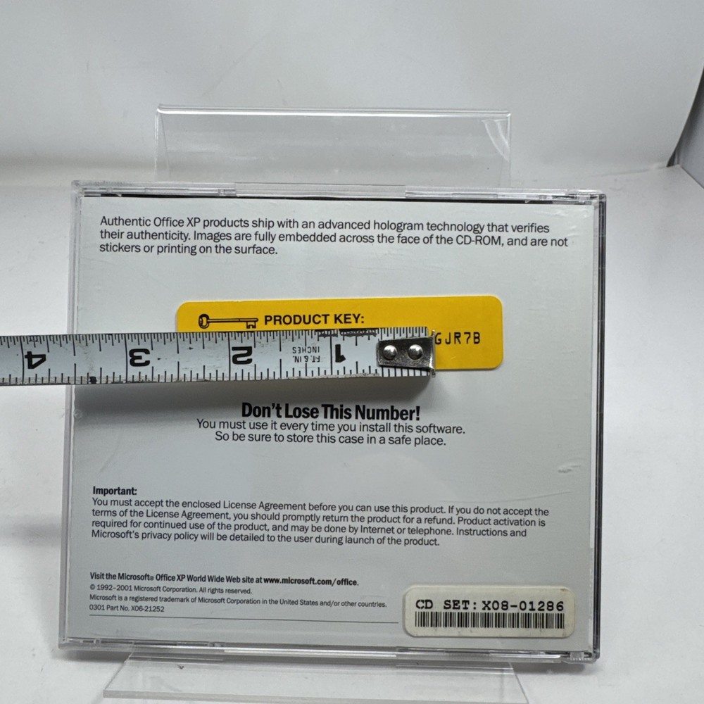 Microsoft Access 2002 for Windows 98 xp 2000 MINT