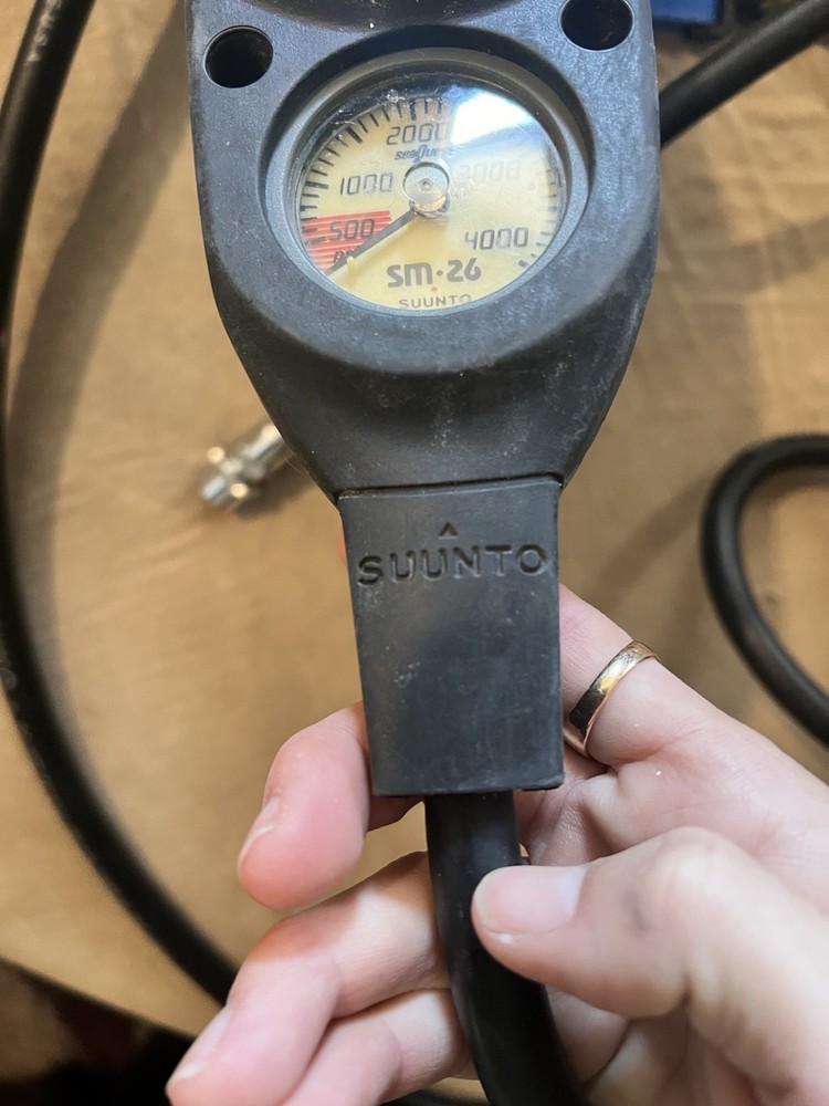 US Divers Octopus Scuba Diving Regulator W/ Suunto Fusion Computer Dive Console