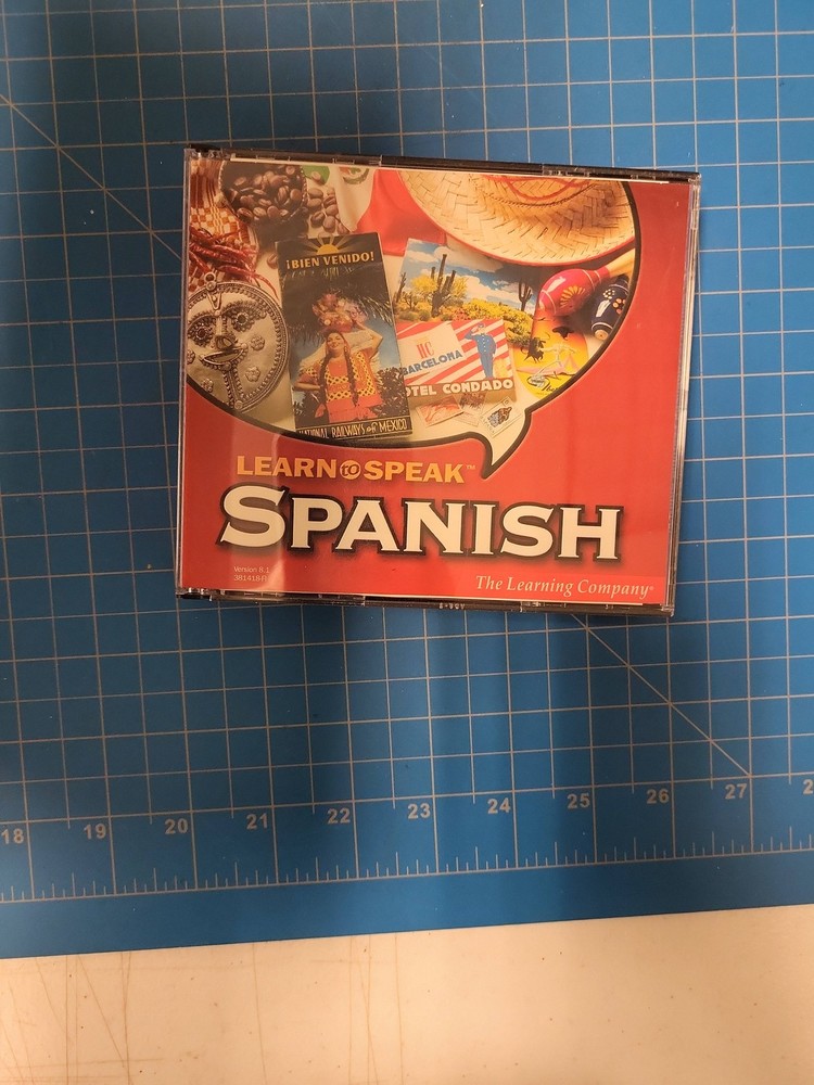 Learn to Speak Spanish Language Learning Solution 5 CDs The Learning Company