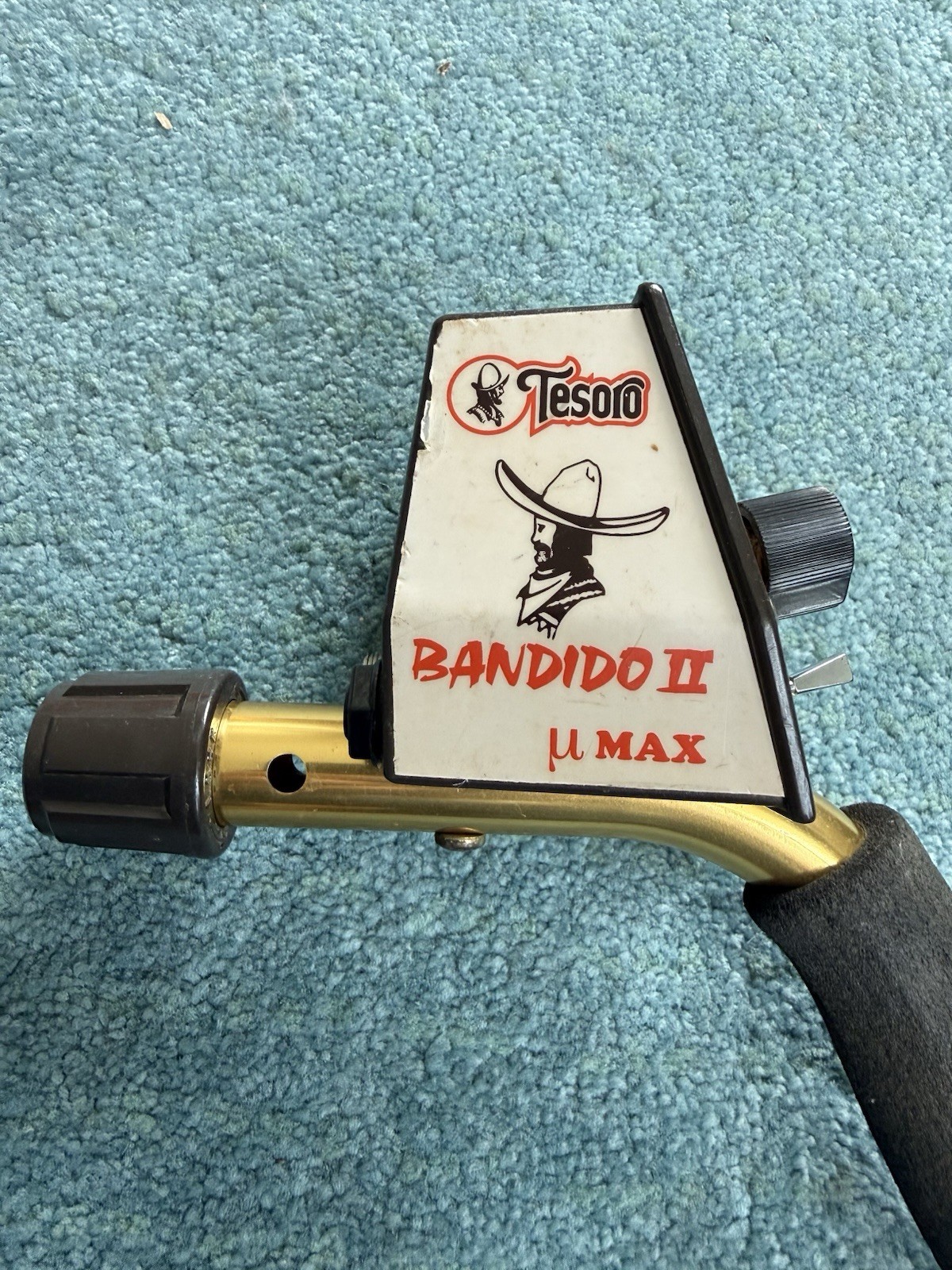 Tesoro Bandido II uMax Metal Detector with ground balance treasure coins relic