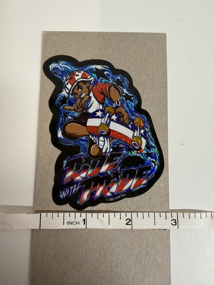 Vintage Y2K Vending Machine Sticker 2001