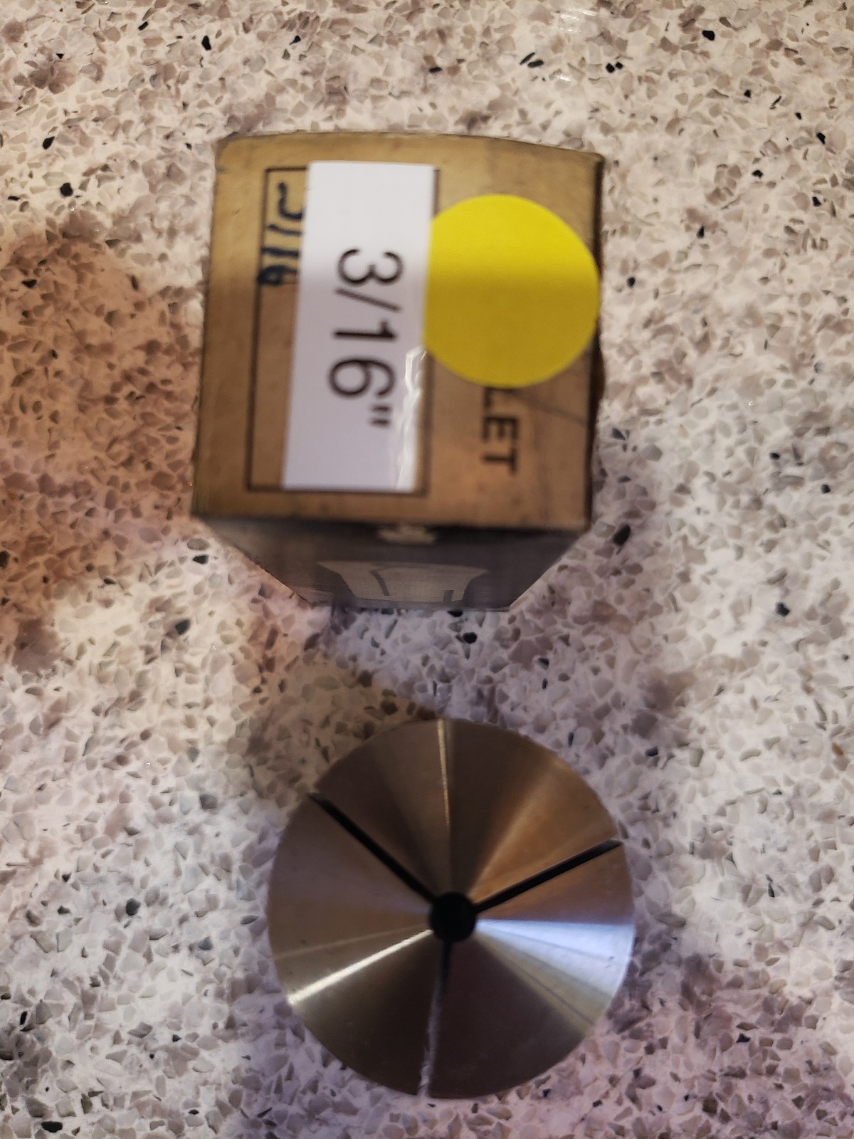 32 MHC 5C Collet Set Fractional 1/16" to 1 -1/16" W/ Internal Threads