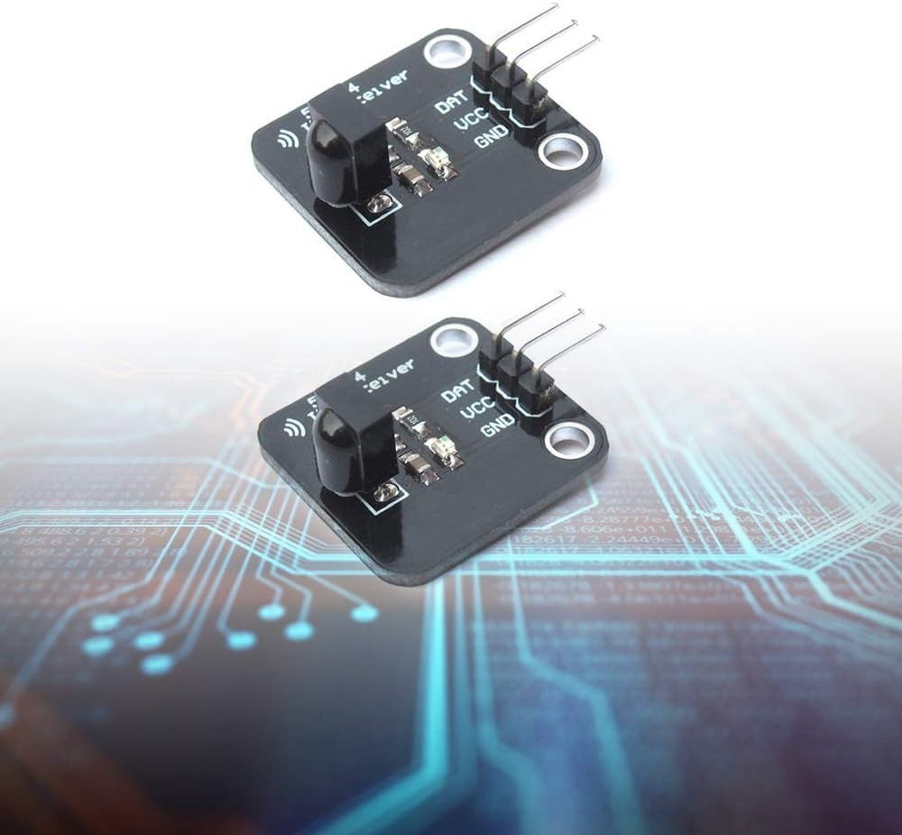 2Pcs Digital 38KHz Infrared IR Receiver Sensor Module for ArduinoCompatible