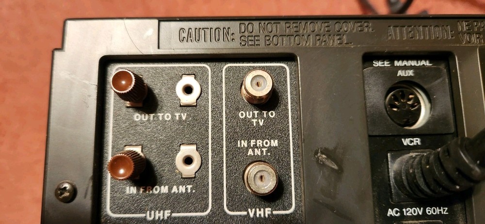 1983 Panasonic Programmable Tuner/Timer. Untested