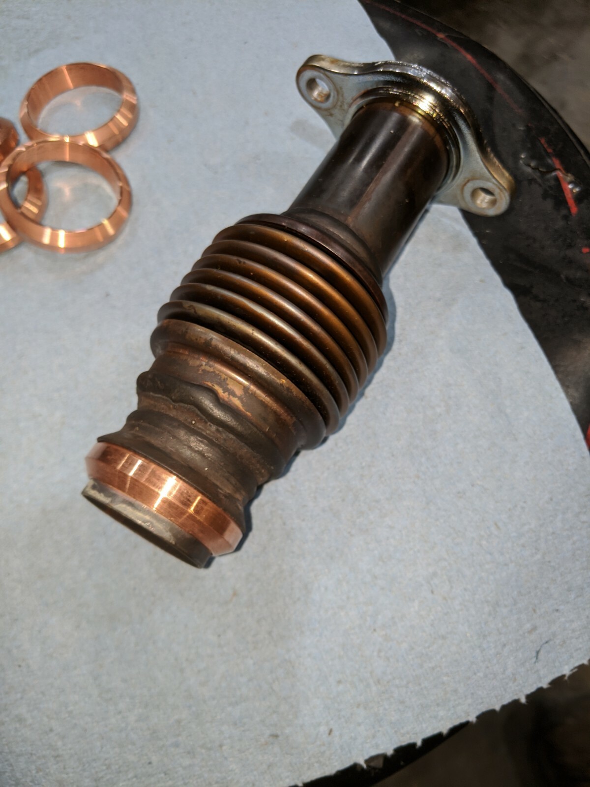 Yamaha Apex , Rx1 Copper Exhaust Donuts 2006-2010 Apex & 03-05rx1,warrior