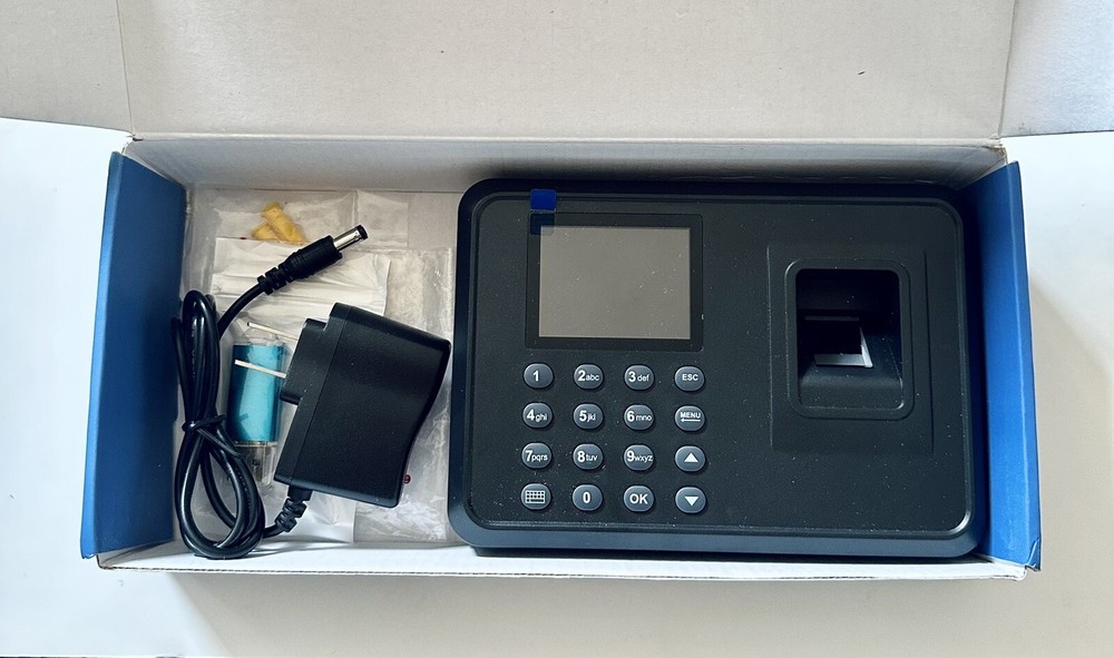 KAZNTCC Fingerprint Time Clock System - No Software
