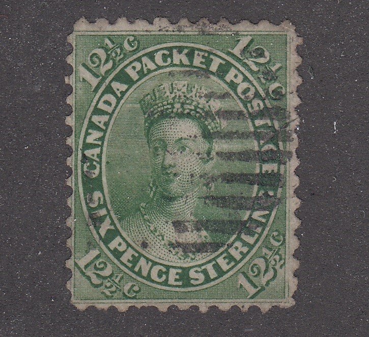 Canada #18 Used - Face Free Cancel