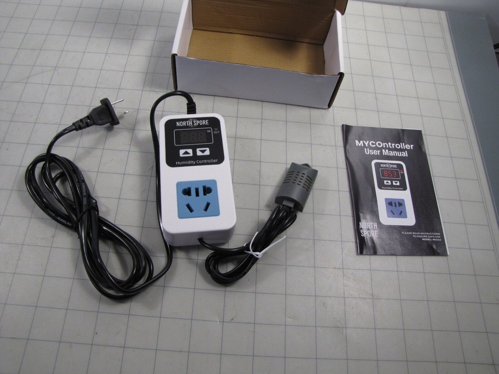North Spore W2023 MYCOntroller Humidity Controller 1%~99%RH Range NEW