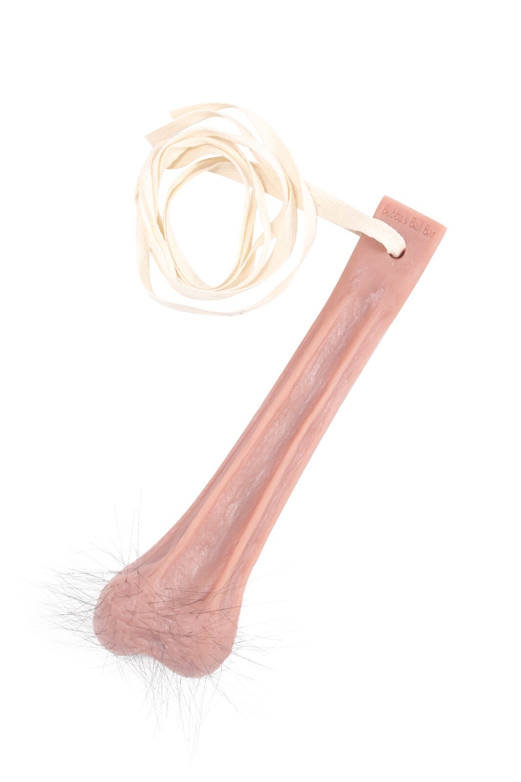 Fake Silicone Hanging Testicles - Hairy Balls Ballsack - Perfect Prank Gag Gift