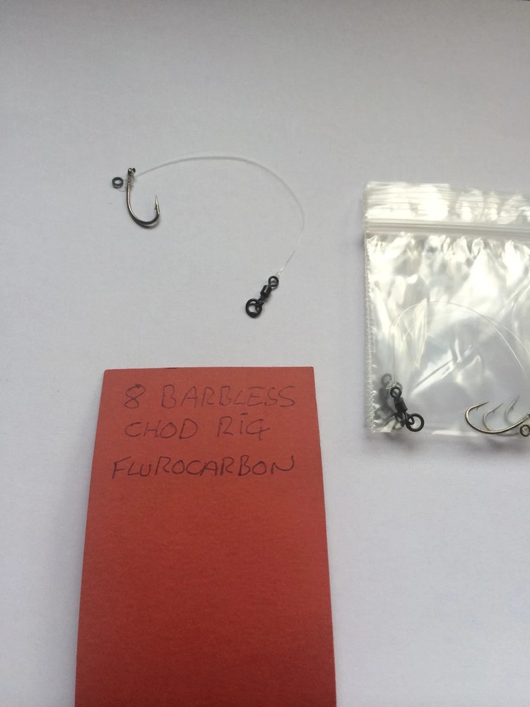 chod rigs x10 size 10 barbless