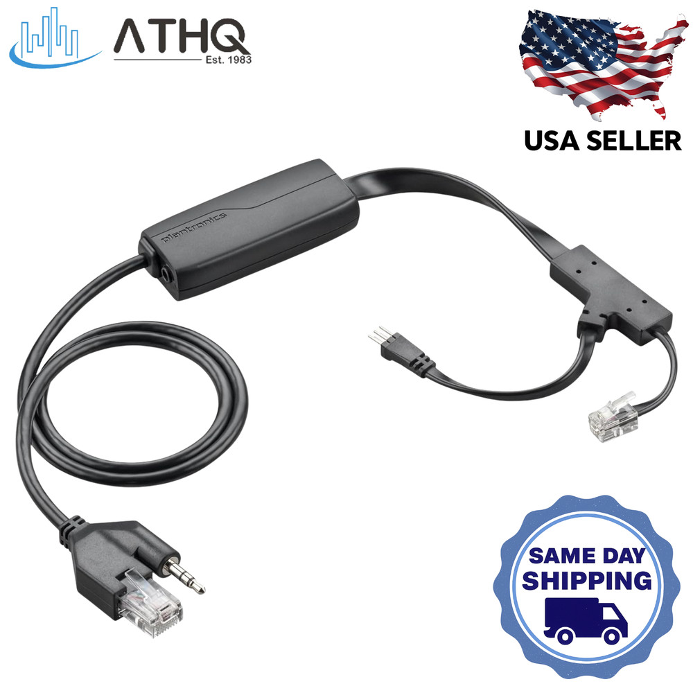 HP Poly APP-51 Electronic Hook Switch Cable Remote Call Control for Polycom VVX