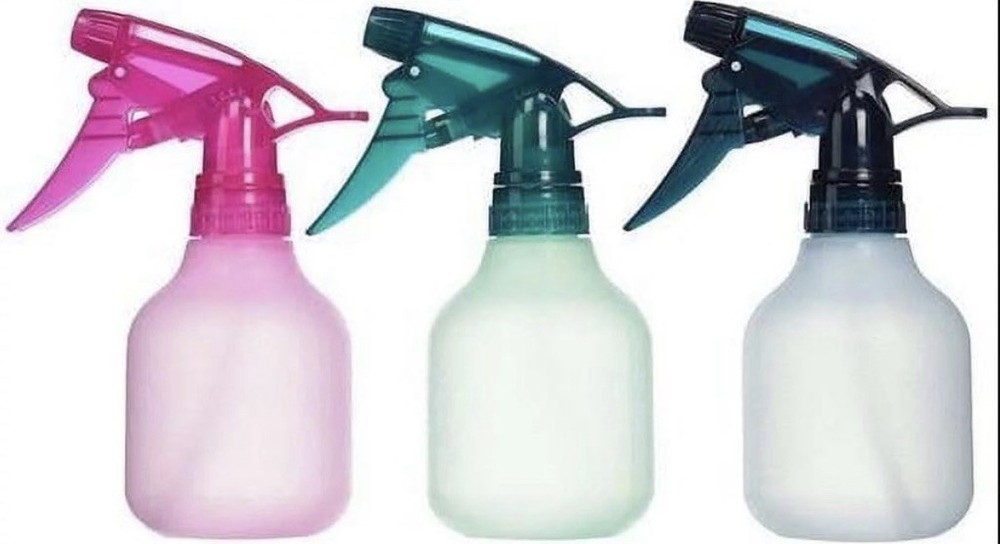 Rayson Empty Spray Bottle Refillable Container, Fine Mist Sprayer Trigger 3 Pack