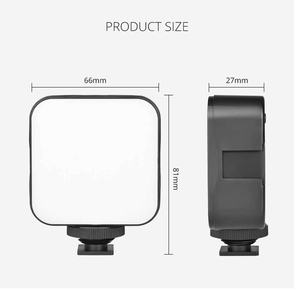 49 LED Continuous On Camera LED Panel Light Portable Dimmable Video Lighting