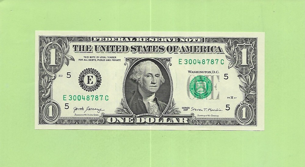 2017 ..UNCIRC $1  E 3004 8787 C  .... 2017 $1  E-C      NICE NOTE          FRN