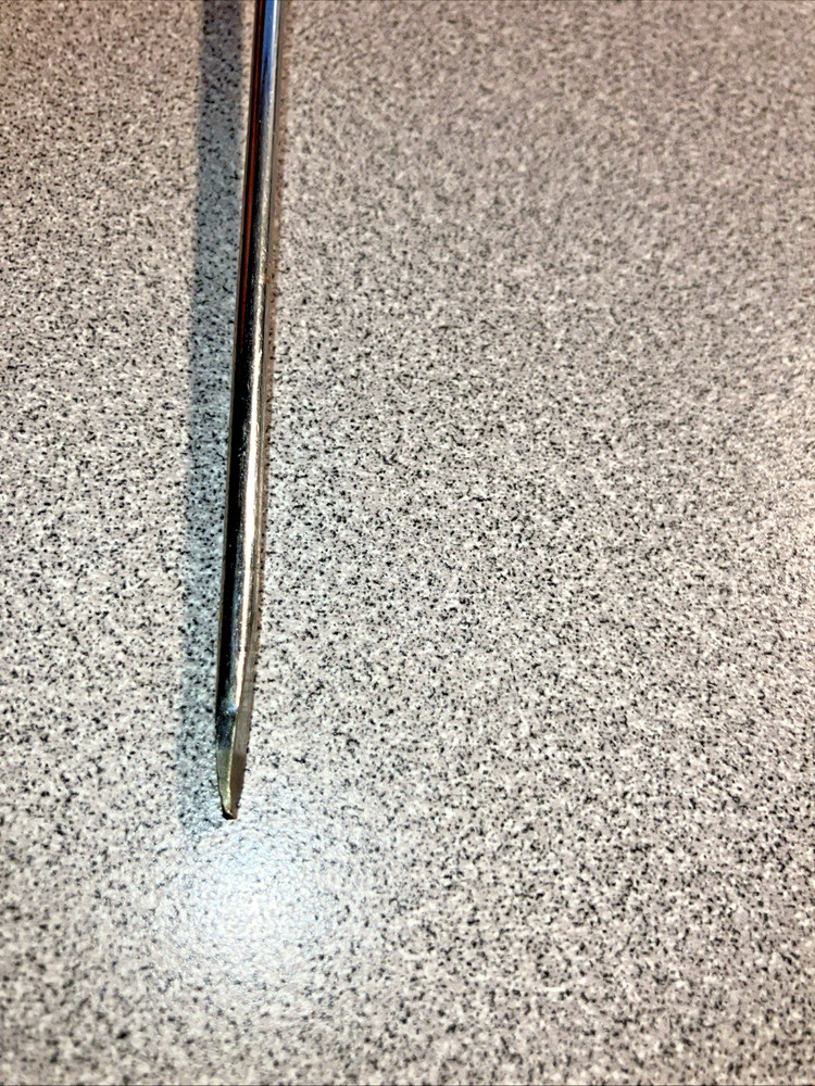 Snap-on Tools SSDE46C 1/8" Tip Electronic Thin Blade Flat Screwdriver USA
