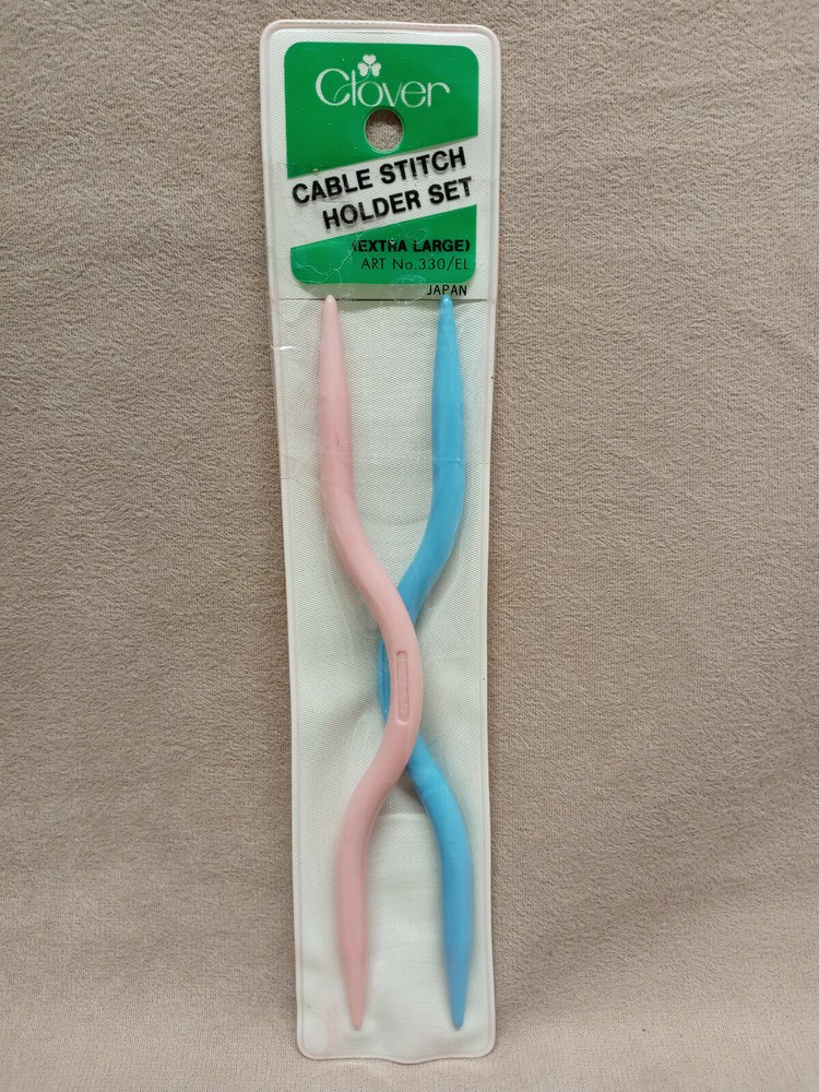 Clover Cable Stitch Holder Set Extra-large Art. 330