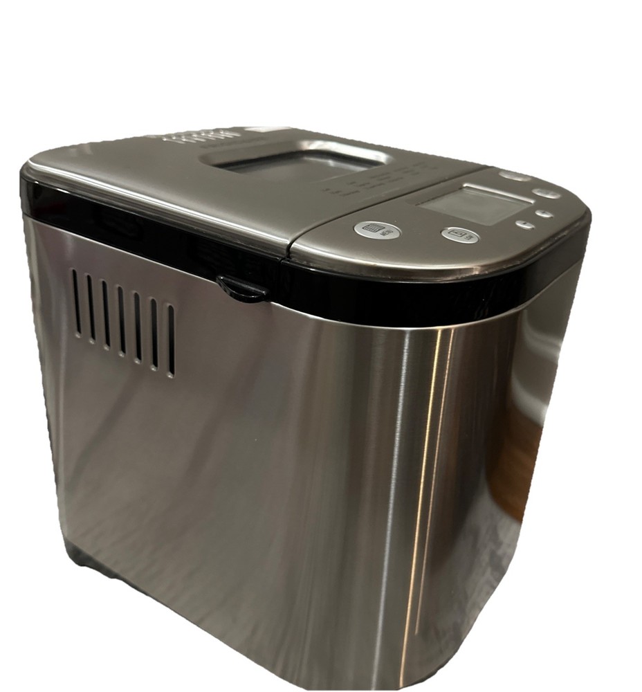 Frigidaire EBRM100 2LB Stainless Steel Bread Maker 15 Programs LCD Display