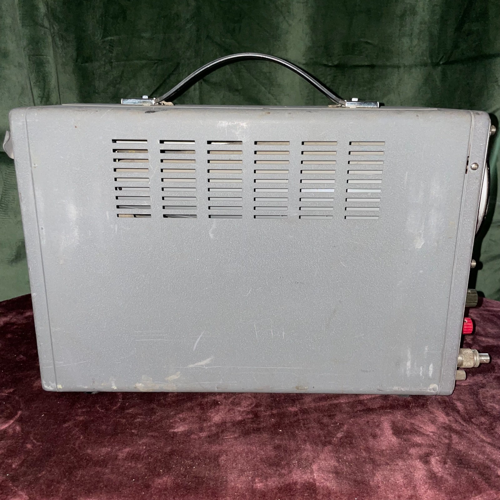 Kikusui CRT Oscilloscope Model 555G 1 MHz 2 Channel