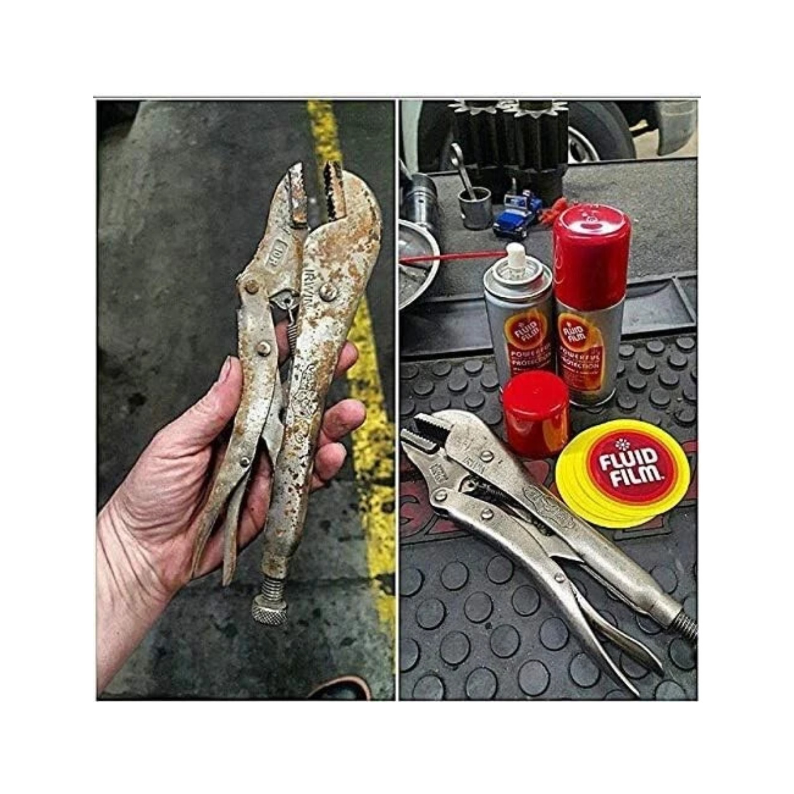 Fluid Film Rust Corrosion Penetrant Lubricant Preventative, 11.75oz Aerosol 12pk