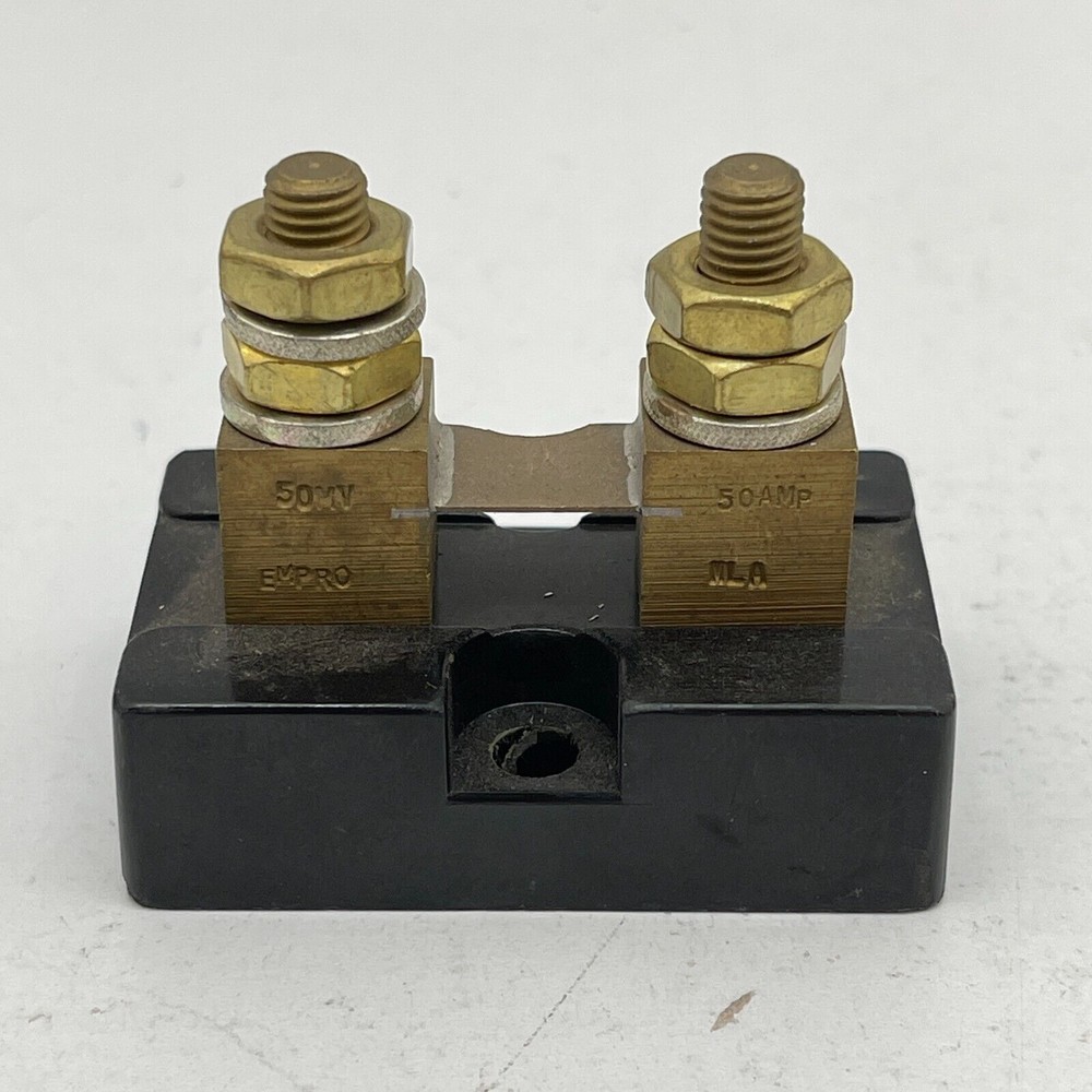 EMPRO Model MLA 50 Ampere 50 Millivolt Shunt Panel