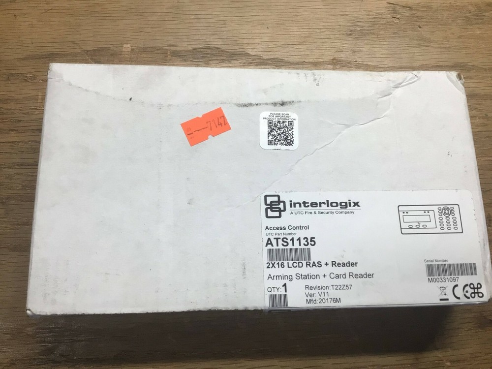 Interlogix Advisor Advanced Keypad ATS1135 - KEYPAD ONLY